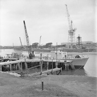 1954 North Boatyard and South Shipyard